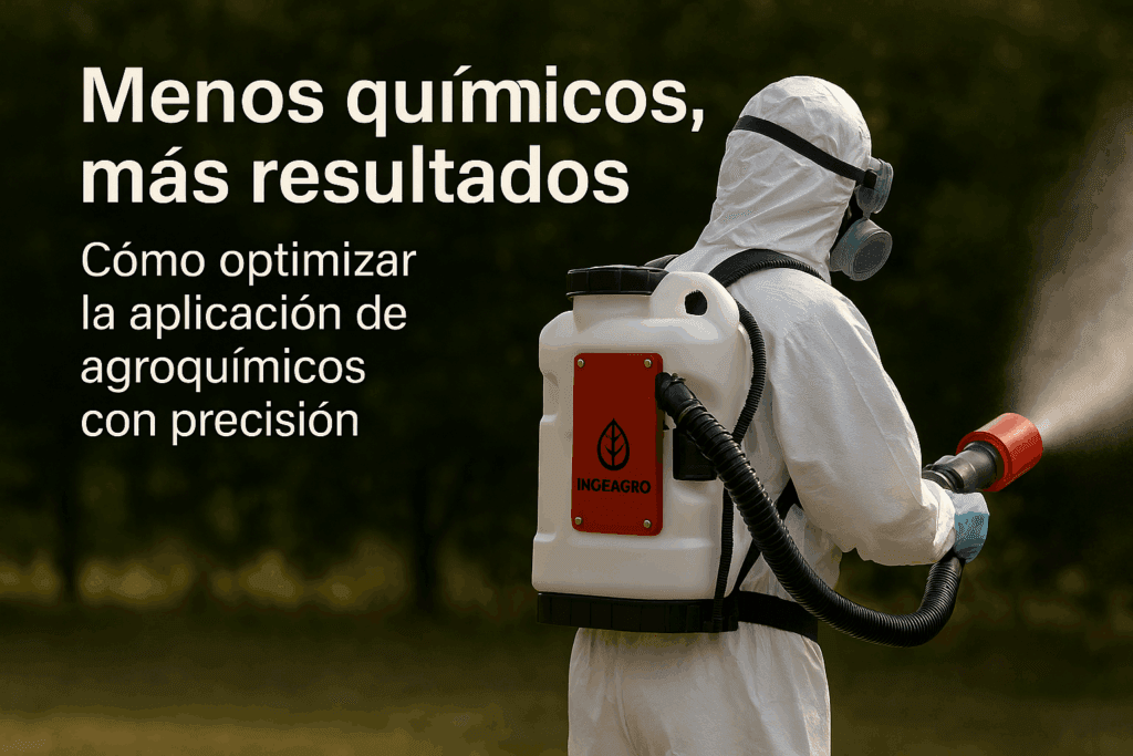 Menos químicos, más resultados: cómo optimizar la aplicación de agroquímicos con precisión