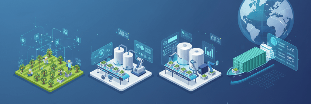 trazabilidad de la fruta y sus quimicos agregados