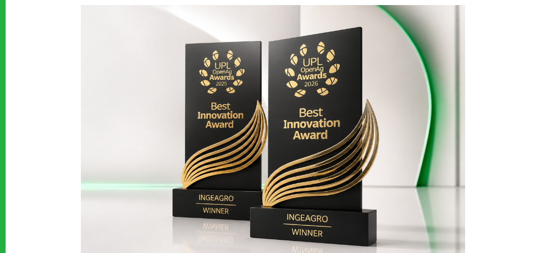 Premios UPL OpenAg Best Innovation Award obtenidos por Ingeagro en 2025 y 2026